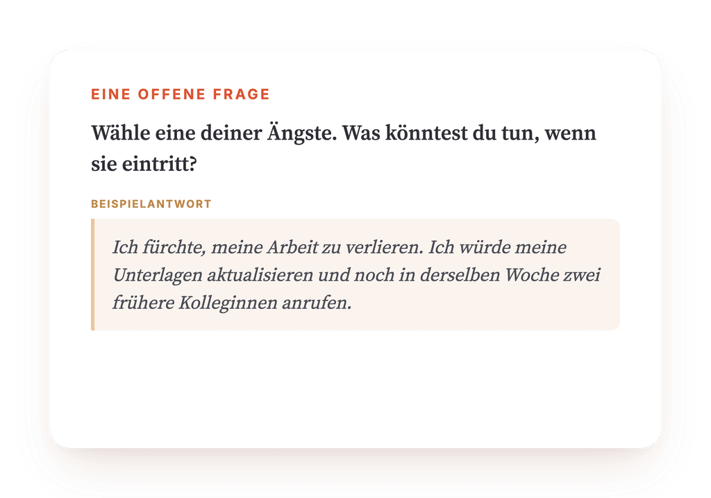 Vorschau, ein Auszug aus einem Schritt des Programms