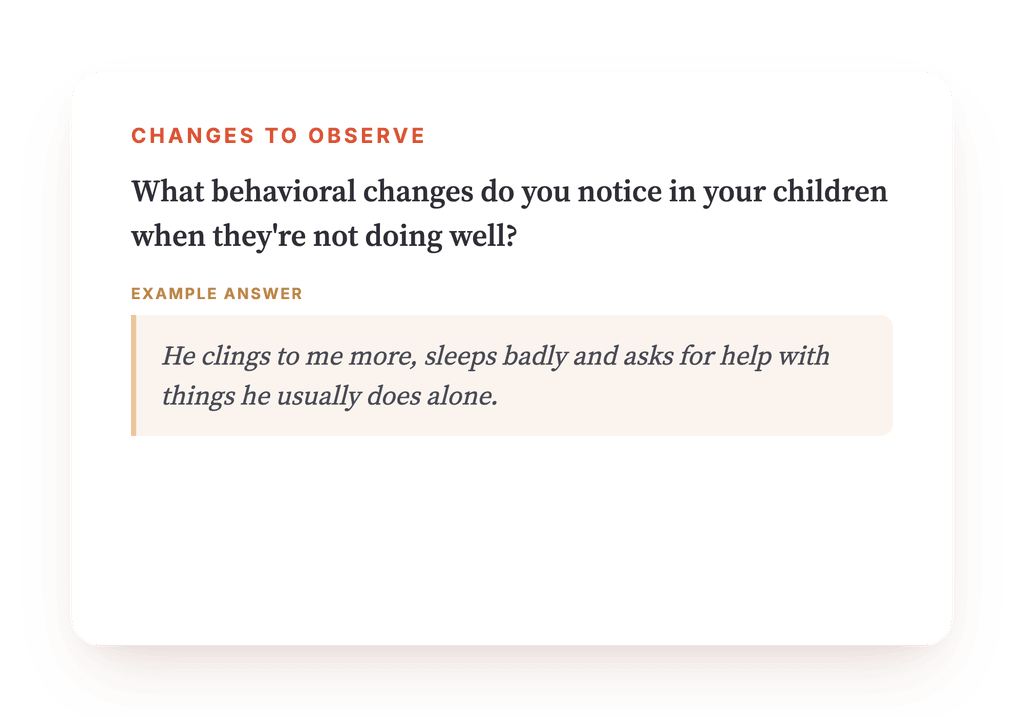 Preview, an excerpt from one step of the program
