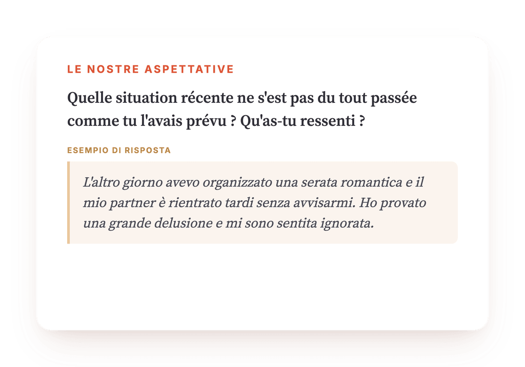 Anteprima, un estratto di una fase del programma