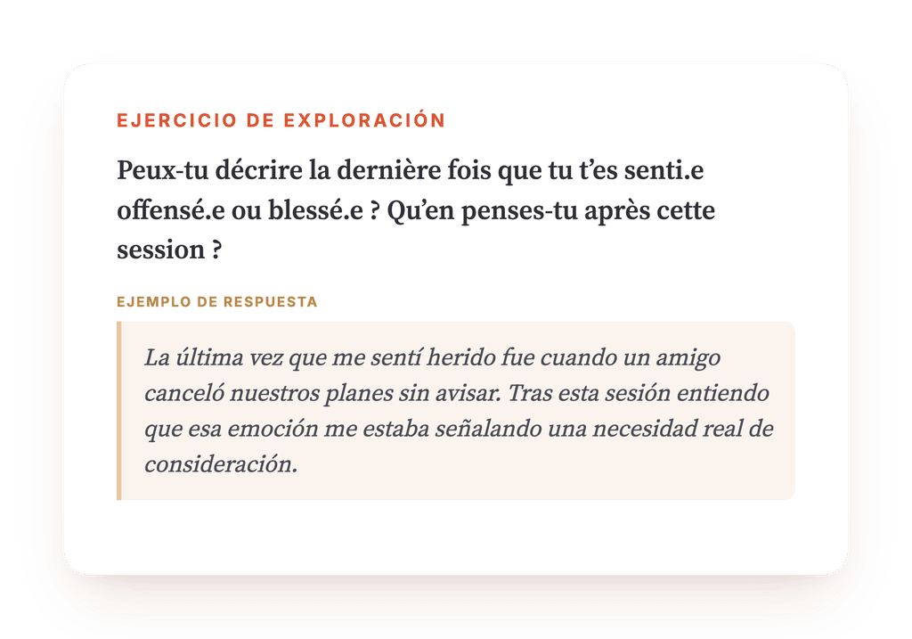Vista previa, un extracto de una etapa del programa