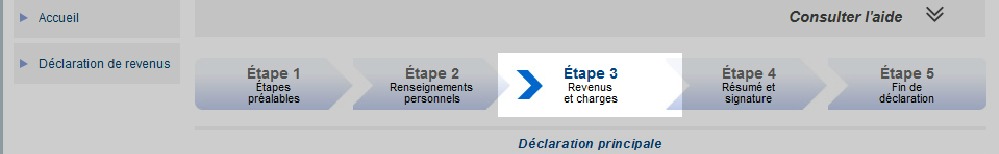 étape 3