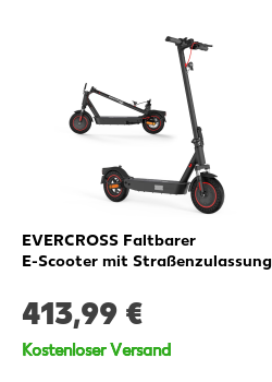 EVERCROSS Faltbarer E-Scooter