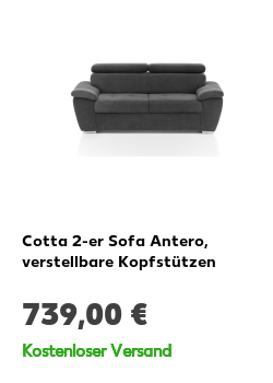 Cotta 2-er Sofa