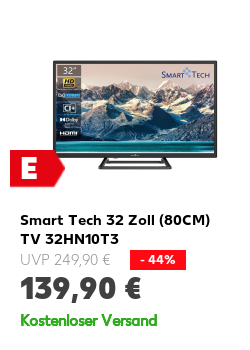 Smart Tech 32 Zoll (80CM) TV 32HN10T3