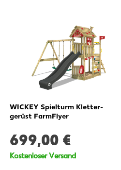 WICKEY Spielturm Klettergerüst FarmFlyer