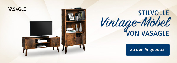 Stilvolle Vintage-Möbel von VASAGLE