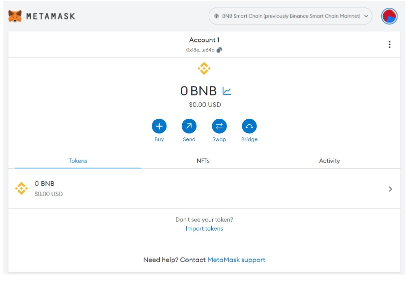 connect binance smart chain to metamask
