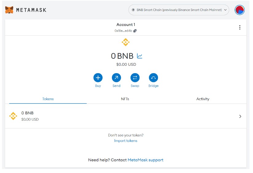 connect binance smart chain to metamask