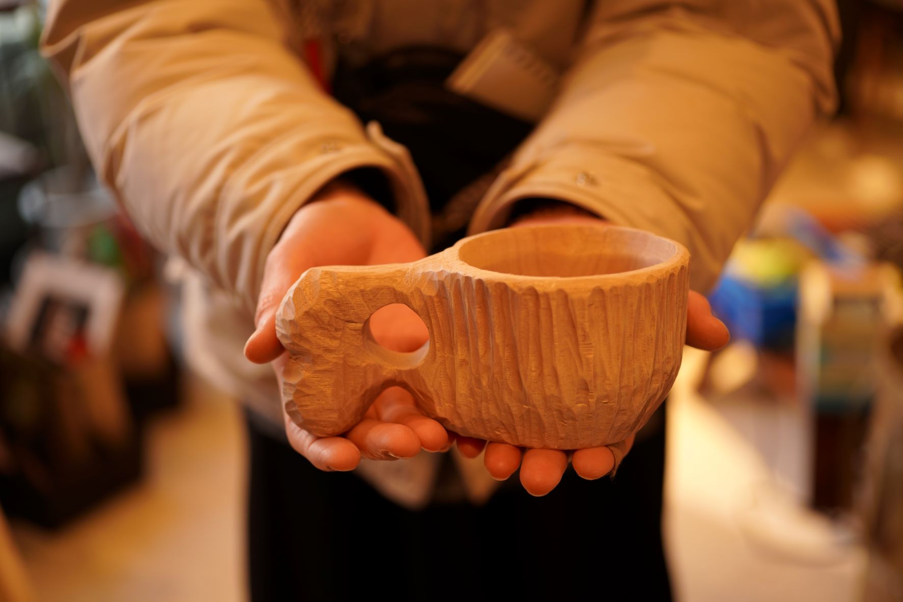 滋賀 長浜 ウッドクラフトｘ漆塗り体験 マグカップ作り＜少人数貸切＞