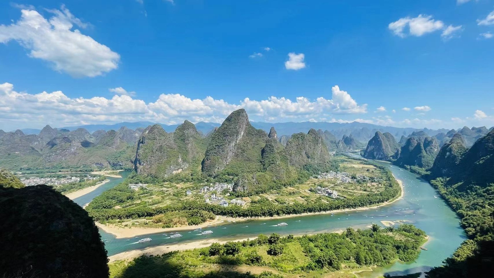中国【上海発】山水画の桂林とパノラマ陽朔 2泊3日＜日本語ガイド