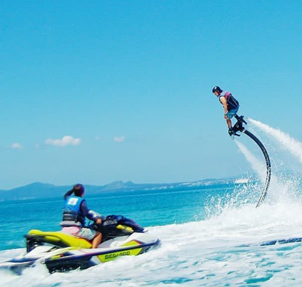 沖縄の海で遊び倒そう！パラセーリング＆マリンスポーツ体験予約【楽天