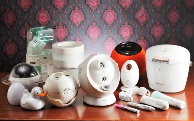 美容家電などが揃った100種類以上のレンタル品