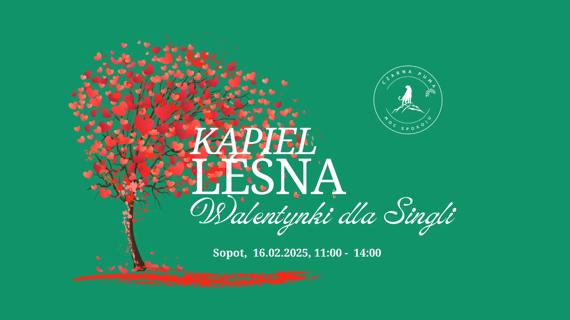 Kąpiel leśna - Walentynki dla Singli