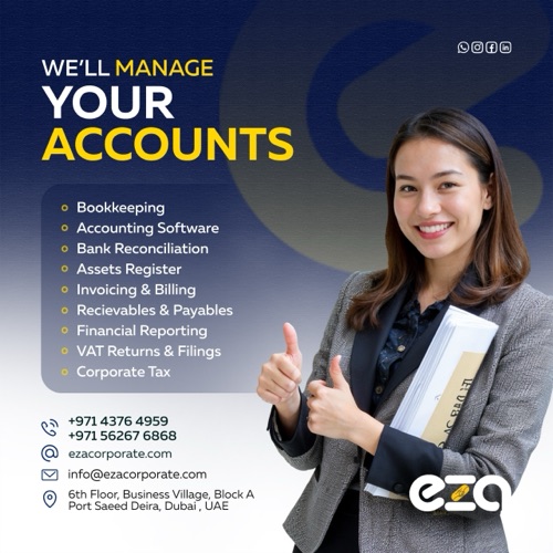 Accounting and Bookkeeping, Only 1323/- AED (100 transactions*) per month