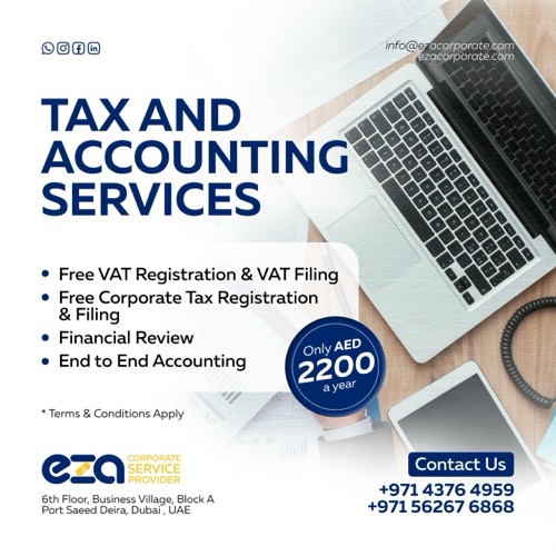 1 Year VAT & CT registration and filing Package.