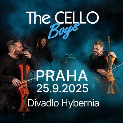 The Cello Boys / Divadlo Hybernia Praha / 25.09.2025