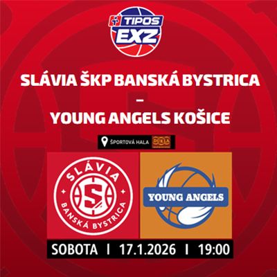 Slávia ŠKP Banská Bystrica - YOUNG ANGELS Košice | TIPOS EXTRALIGA ŽIEN