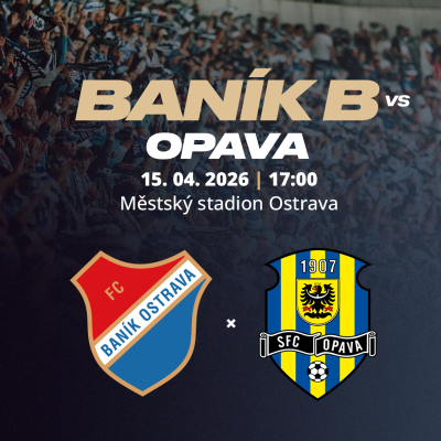 FC Baník Ostrava B x Slezský FC Opava / 15.04.2026