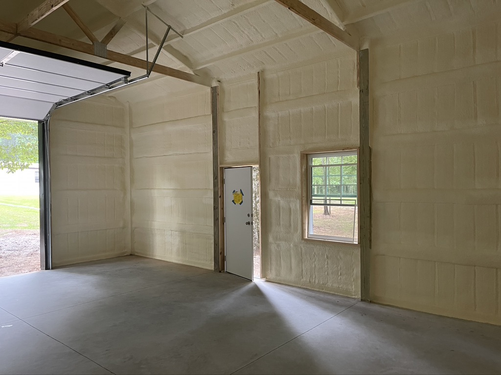 Metal Building Insulation Gallery - Pikeville Spray Foam Insulation