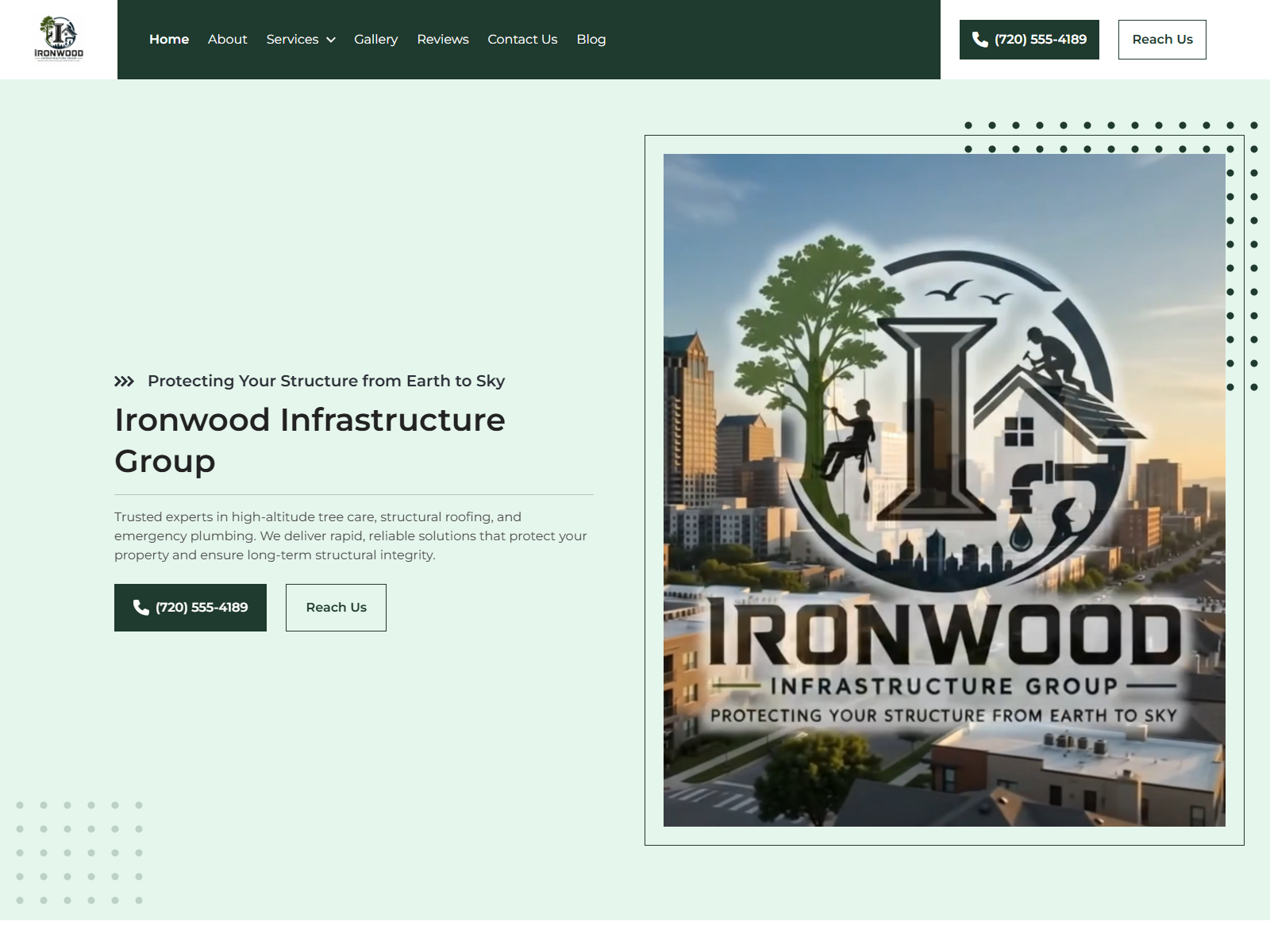Ironwood Infrastructure Group website screenshot