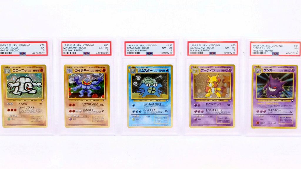 Man’s Pokemon cards he collected by swapping as a child now worth thousands