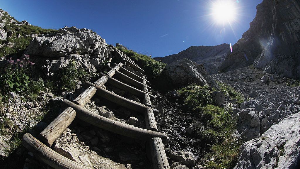 Video: Couple shows off ‘iron road’ climb in Switzerland