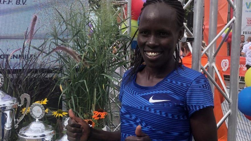 Kenyan-born runner Lonah Chemtai Salpeter places 2nd at NYC Marathon