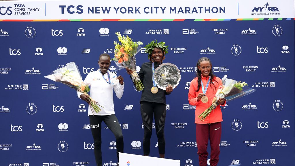 Kenyan-born runner Lonah Chemtai Salpeter places 2nd at NYC Marathon