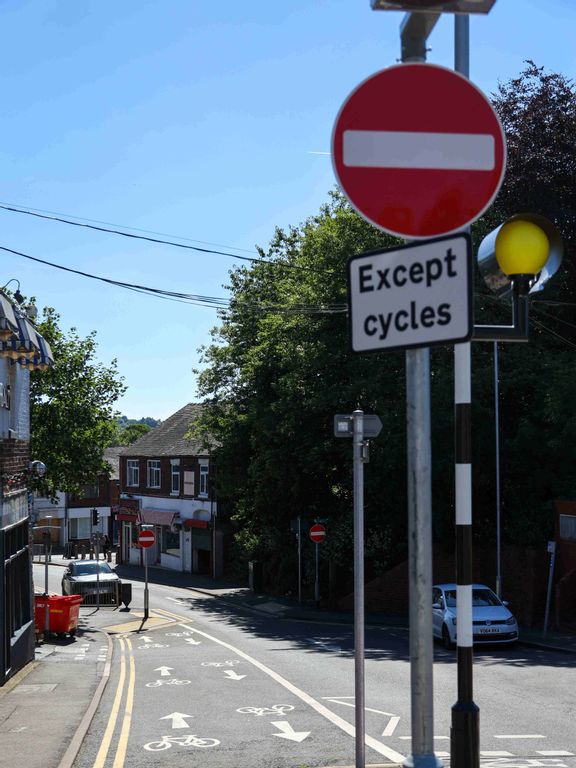 On your bike: Road closed for over a month to build a pointless cycle lane