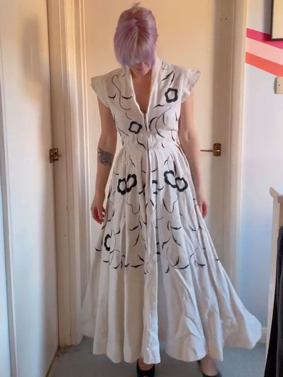 TikToker Finds Vintage Dress in Attic Is Actually Dior Gown Worth $43K