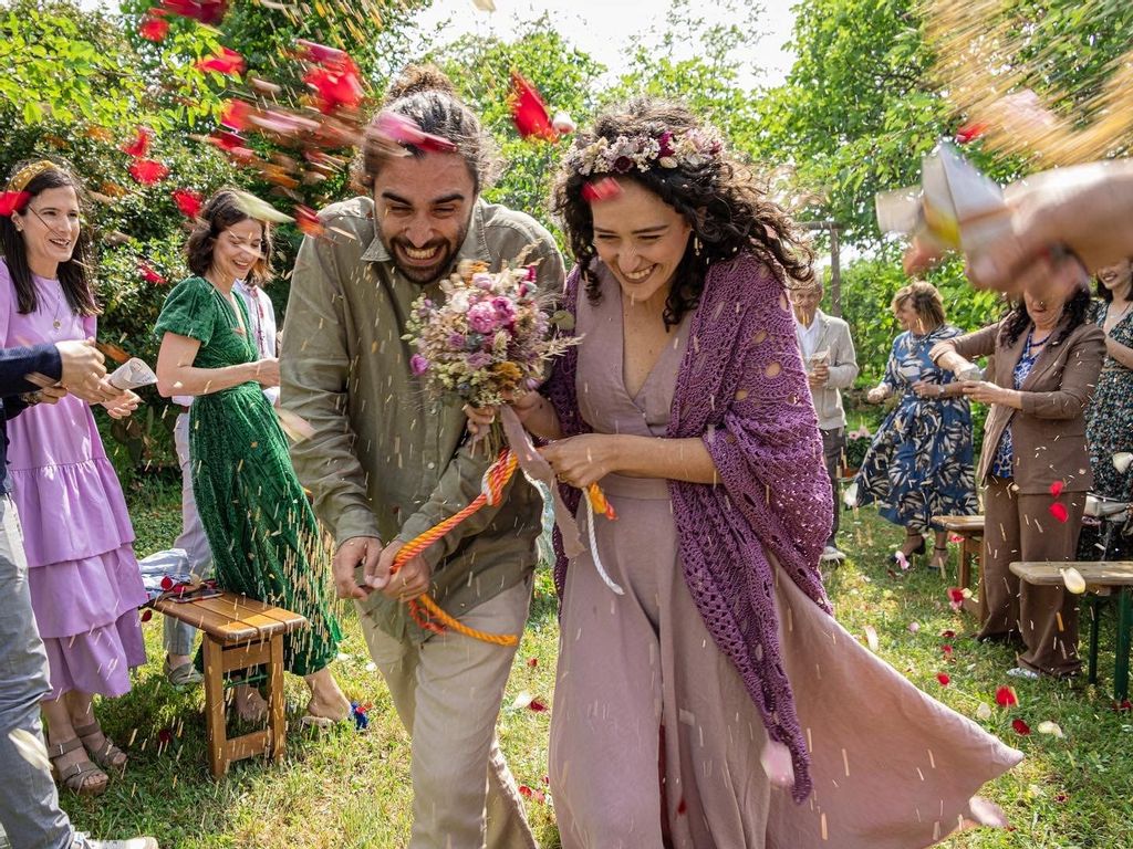 Eco-friendly pair spent just $3,600 for ‘zero-waste wedding’