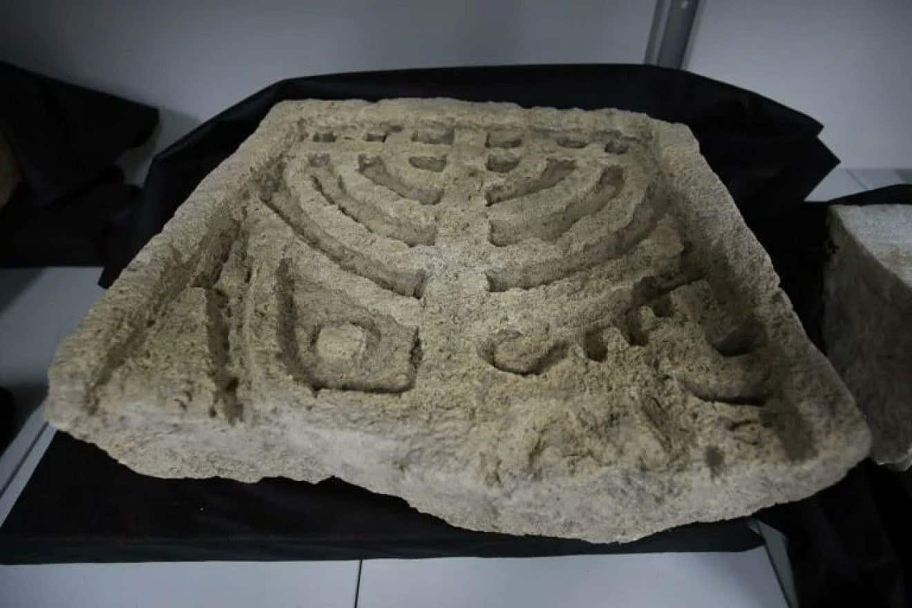 <p>A menorah from the Phanagoria synagogue. Russian billionaire Oleg Deripaska’s Volnoe Delo Foundation is providing financial support for the excavation work, which has been taking place since 2004.OLEG DERIPASKA VOLNOE DELO FOUNDATION.</p>