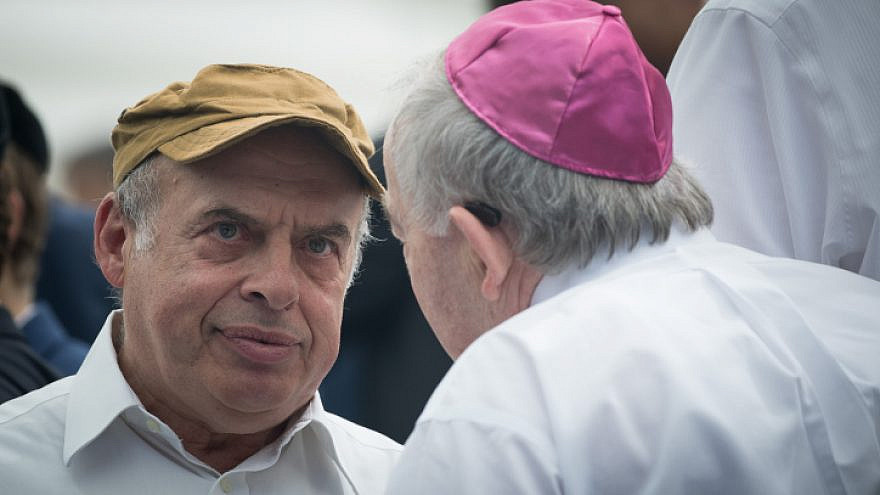 <p>Then-Jewish Agency Chairman Natan Sharansky at the opening ceremony of the U.S. embassy in Jerusalem, May 14, 2018. Sharansky was joined by fellow CAM Advisory Board members from all over the world, including North America, Europe and the Middle East. YONATAN SINDEL/JNS</p>