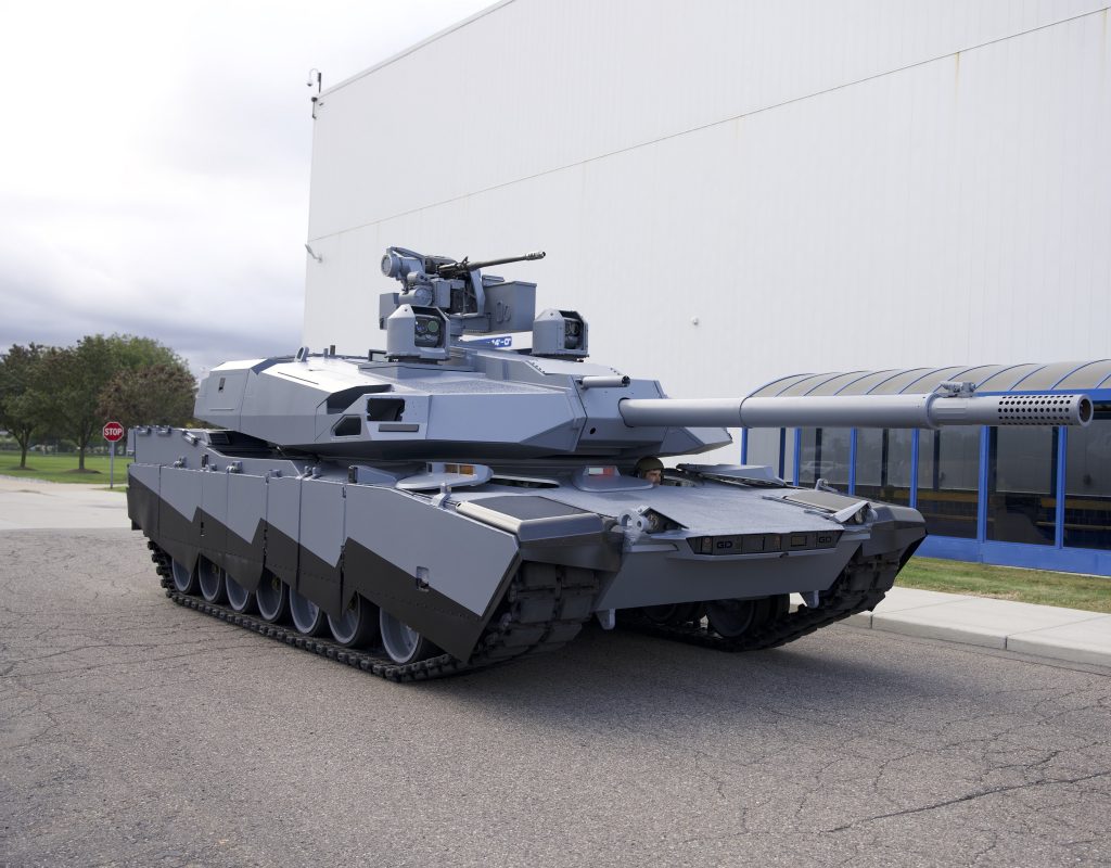 America has unveiled its futuristic new battle tank. (General Dynamics via SWNS)