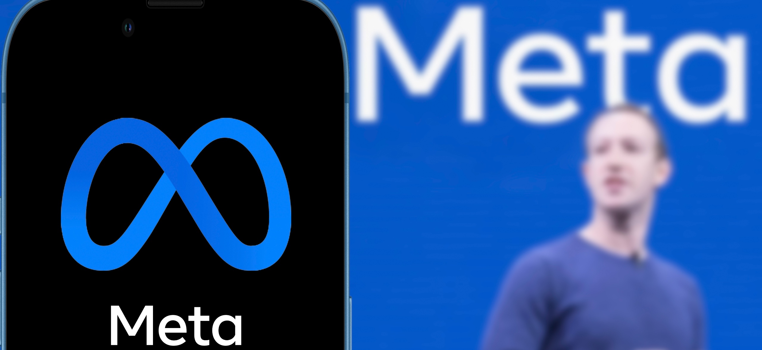 Meta logo along with the CEO of the company, Mark Zuckerberg.Meta is facing numerous challenges including tough macroeconomic conditions and a decline in advertising revenue forced upon them by Apple. META/METANEWS