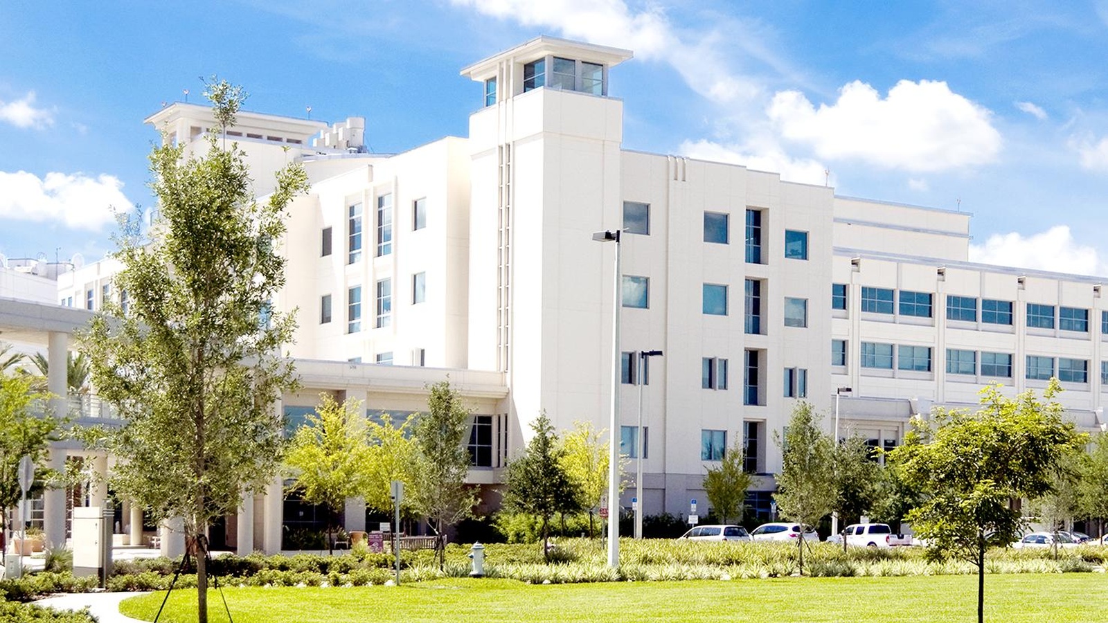 Main building of Hadassah University Medical Center-Ein Kerem campus. Photo courtesy of hadassah.org.il