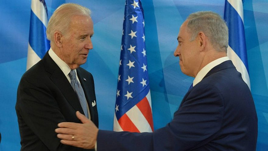 <p>U.S. President Joe Biden meets and Israeli Prime Minister Benjamin Netanyahu on the sidelines of the U.N. General Assembly on Sept. 20, 2023. Biden to discuss ‘hard issues’ with Netanyahu: Upholding democratic values, preserving path to two-state solution. AVI OHAYON/JNS VIA GPO</p>