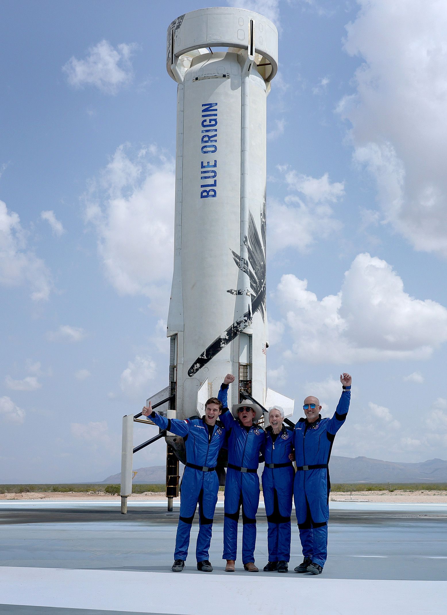 Why does Jeff Bezos's rocket look like that? An inquiry, Space