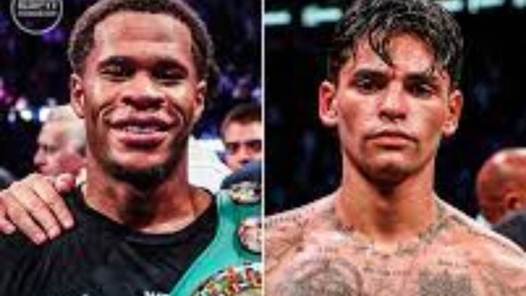 <p>On April 20, Devin Haney will take on Ryan Garcia for the WBC Super-Lightweight title in Brooklyn. Facebook.</p>