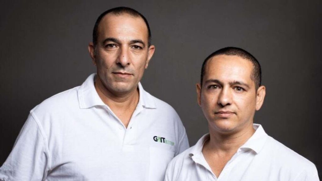       Gaitbetter CEO Hilik Harari and COO Idan Abukassis. YOAV ALON  