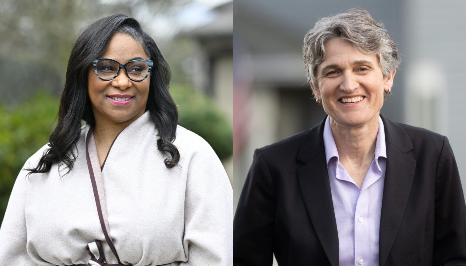 State Rep. Janelle Bynum, D-Clackamas, is running against 2022 nominee Jamie McLeod-Skinner in the Democratic primary for Oregon’s 5th Congressional District. (Campaign photos)