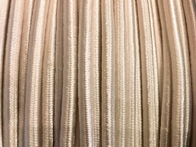 Liros - Sandow (corde élastique), multi-brins, gaine polyester, blanc, Ø 6mm
