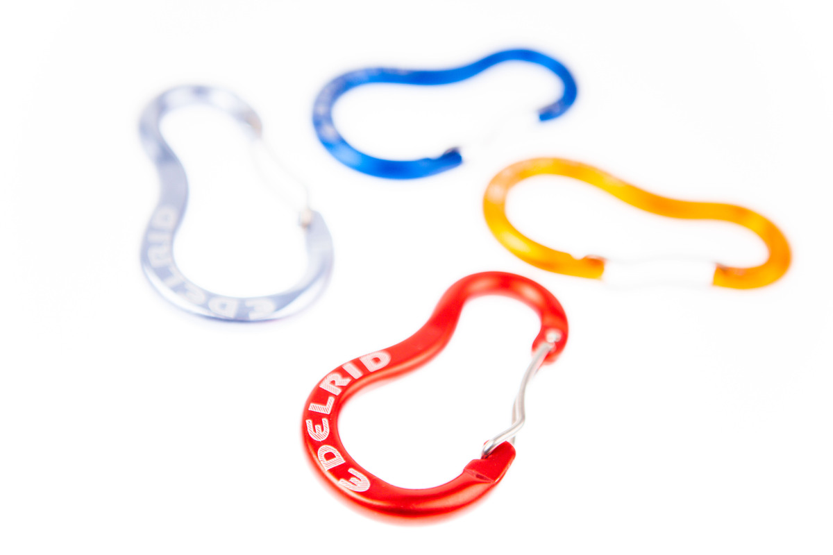 Edelrid Wave - Gear Carabiner, aluminium, length: 78,00mm