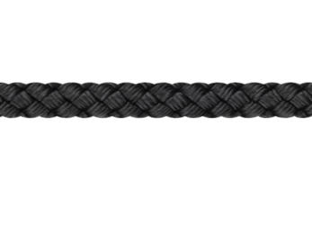 Liros Polyester Braid - Braided polyester, 8 strands, black, Ø: 8,00 mm