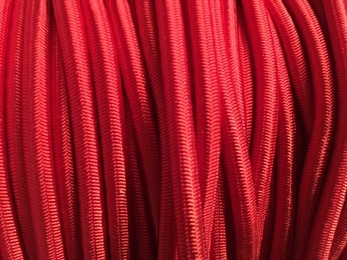 Liros - Sandow (elastische touw), multifilament kern, polyester mantel, rood, Ø 3mm