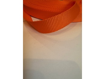 Polypropyleen riem - Oranje, breedte: 25,00mm