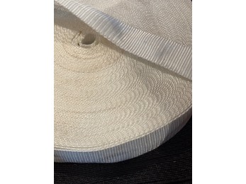 Sangle polyester - Blanc, largeur: 50,00mm