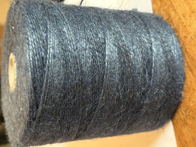 Jute thread, dark blue, Ø: 2,00mm