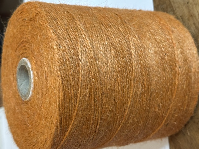 Jute thread, orange, Ø: 2,00mm