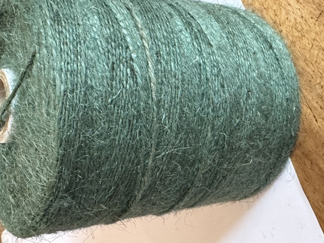 Jute thread, olive green, Ø: 2,00mm